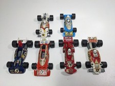 Lot de 6 Voitures miniatures F1 - Champion - en l'état (voir photos)