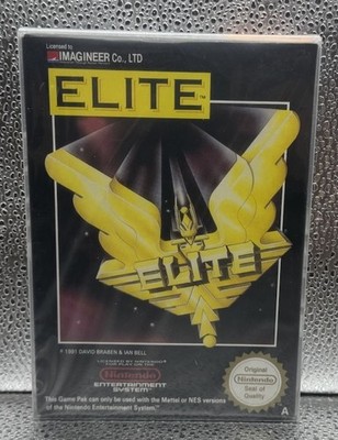 Elite Nintendo NES selten mit Handbuch sehr guter Zustand 8 Bit Retro PAL 1991 #0527