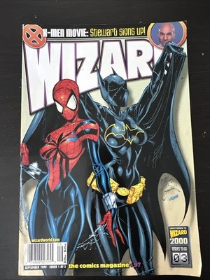 Wizard #97 Spider-Girl Batgirl Cover September 1999 Comics Magazine