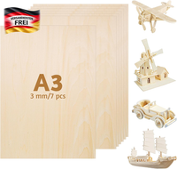 Sperrholzplatten 3Mm A3 Bastelholz FüR Laserschneiden Modellbau Kreativprojekte