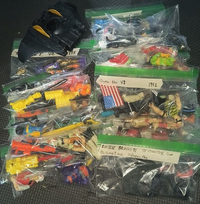 Vintage G. I. Joe Figures from 1985 - 1994 Cobra need O rings REDUCED Again 10-9