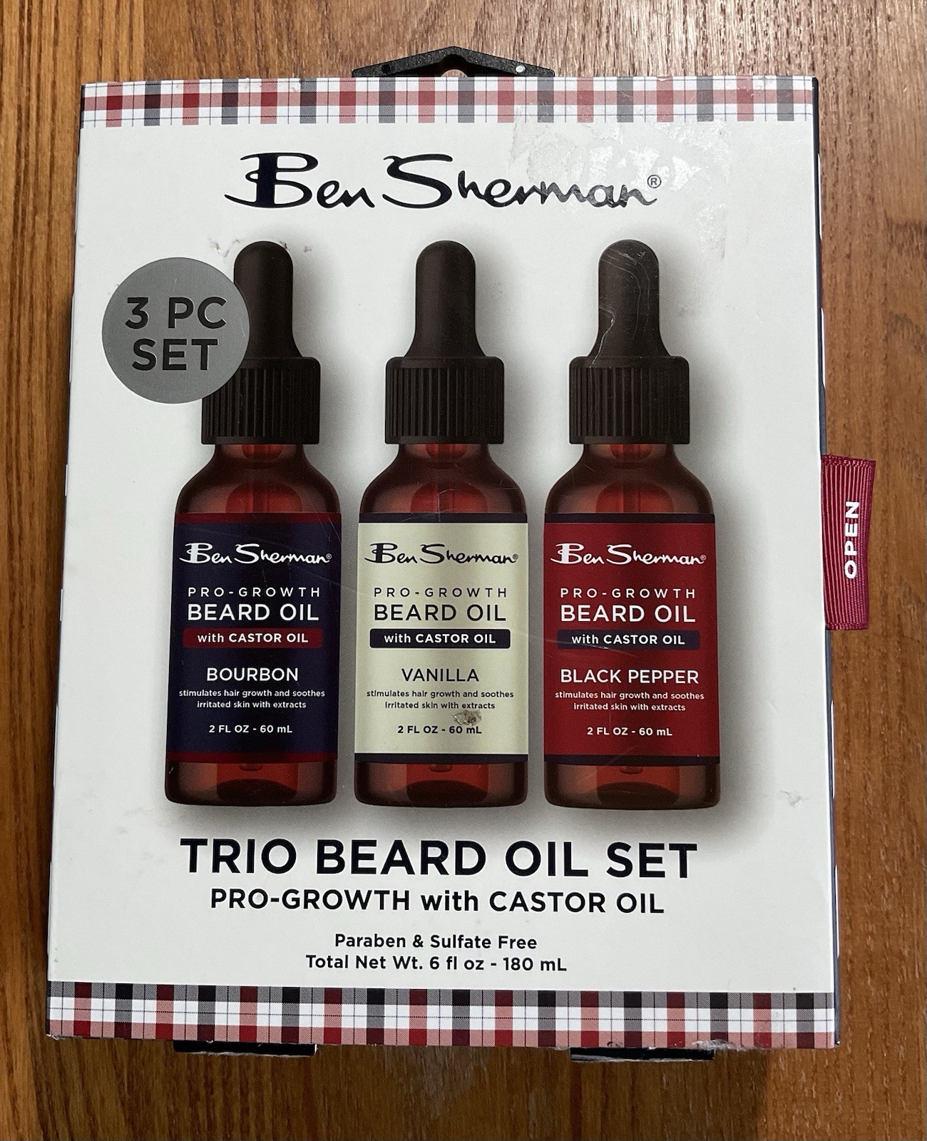 Set Pro - Growth With Castor Oil Vanilla Black Pepper