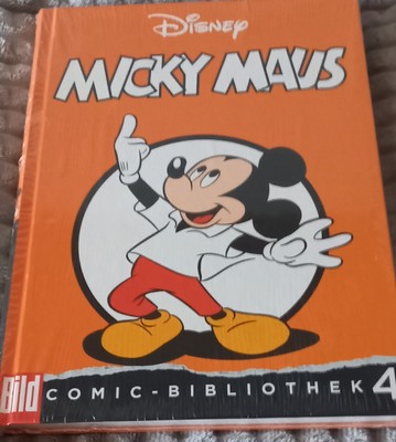 Disney Mickey Mouse Bild Comic Bibliothek Band Nr. 4 Sammler Buch*NEU*