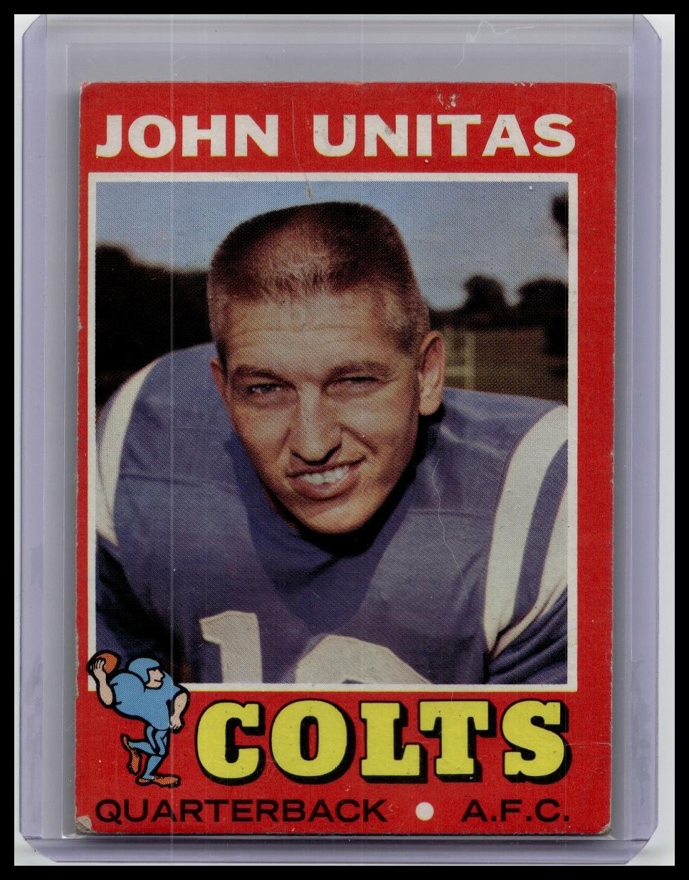 1971 Topps #1 John Unitas