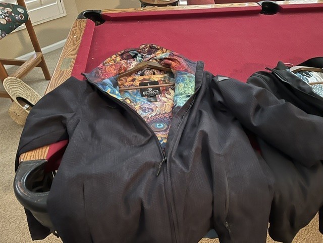 Art to Wear Jacket - Humming Dragon - Psychedelic Digital Artist -Android Jones. - second product detail image