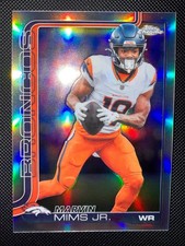 2025 Topps Chrome Football - Broncos - Marvin Mims Jr. Refractor - #87