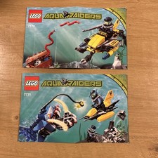 Lego 7770 7771 Aqua Raiders nur Anleitung