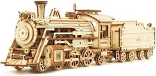 ROKR Model Car Kits Wooden 3D Puzzles Model Building Kits for Adults to Build-Ed
