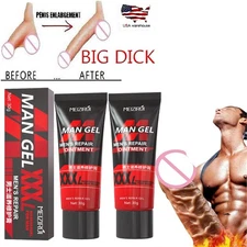 Male Enhancement Gel Cream Enlargement Cream Care Time Sex Delay For Men US