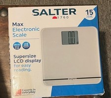 Salter Max Electronic Scale ? Supersize LCD Display, 250 kg Capacity, Large Plat