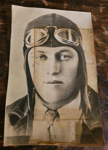 1928 Early Aviator Vintage Photo Likely J. Clifford Turpin Wright Brothers
