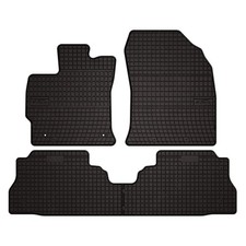 Tappetini in gomma Neri per Toyota Prius III Plus 2011-2015 Set da 4 pezzi