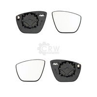 AußEnspiegelglas Und Halterfuß Set FüR Ford Kamit 6.2016-> SedáN 9.2015->