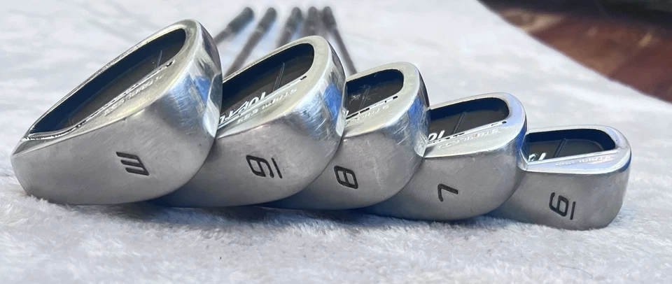 Top Flite Stainless Iron Set (5 Clubs) - Mens Golf Club - RH Awesome Steel Value - Image 3 of 4