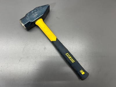 (H1) ESTWING MRF64BS 64 OZ FIBERGLASS BLACKSMITH CROSS PEEN HAMMER CLEAN!