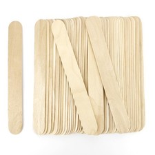 60 Pcs 8    Jumbo Popsicle Sticks for Crafts, Large Tongue Depressors Wood, Cra