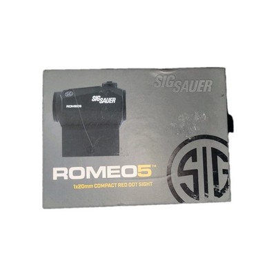 SIG SAUER ROMEO5 1x20mm 2 MOA Red Dot Sight - SOR52001 for sale