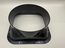 Duct Connector Square Flange ABS Plastic For 7.87Inch Dia Hose 1pc UNUSED *READ