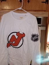 New Jersey Devils Todd Snyder heavy long sleeve shirt - White