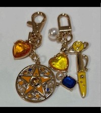 Sailor Venus Transformation Pen  Star Bag Charm Set Sailor Moon Anime