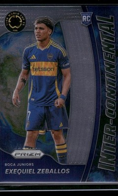 2025 Panini Prizm FIFA Club World Cup #5 Exequiel Zeballos Inter-Continental
