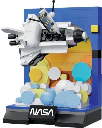 CADA DBLC56041W Space Shuttle Discovery Set, 250 Pieces