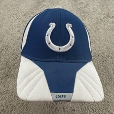 Indianapolis Colts Hat Cap Fitted Mens One Size NFL Football Sideline Reebok