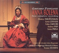 Audio Cd - Gaetano Donizetti - Anna Bolena (3 Cd) - Dynamic -D- Neu