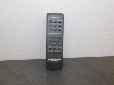 GENUINE SHARP RRMCG0318AWSA MINI AUDIO SYSTEM REMOTE For CD-XP200 CD-XP2200