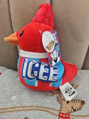 Limited Edition Quackerz Dan Dee Plush Duck X ICEE Red Rare New with Tags