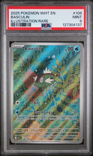 Basculin graded PSA 9 for sale on eBay