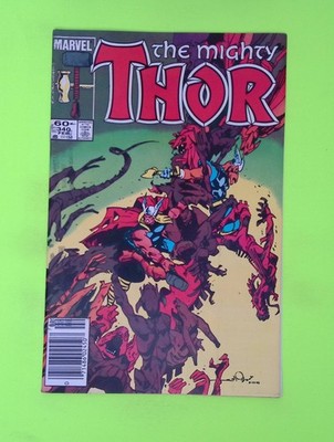 Thor #340 Vol. 1 1984 Marvel Comics Newsstand 7.0 Comic Book R79-73