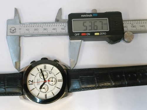 ESPRIT CHRONOGRAPH QUARZ WEISSES ZIFFERBLATT 805 HERREN VOLL FUNKTIONSFÄHIG, BAND AFTERMARKET - Bild 15 von 20