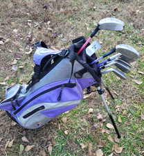 USKG US Kids Golf Set Ul-45 7 Clubs W/Bag Youth RH Juniors 42"-48" Tall Age 5-7