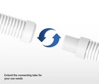 Pool Vacuum Hose 36 in Extendable Plastic, 1.5 in to 1.25 in, Hose — photo 2