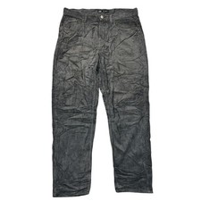 Zara Corduroy Trousers Pants Chunky Jumbo Cord Relaxed Fit Grey Mens W36 L30