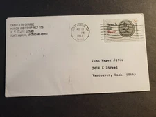 HURON LIGHTSHIP WLV-526 Naval Cover 1967 PORT HURON, MICHIGAN