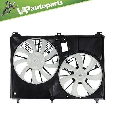 Radiator Condenser Cooling Fan Assembly For 2014-2019 Toyota Highlander 3.5L V6