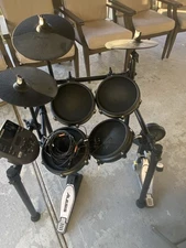 USED- Alesis Nitro Mesh Electronic Drum Kit (Complete with ALL components)