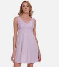 felina Super Soft Modal Chemise with Lace Size S