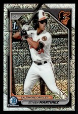 Stiven Martinez 2024 Bowman Chrome Prospects Mojo Refractor #BCP-229 Orioles ESE