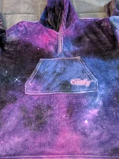 The Comfy Cozy Comfort Company Youth Size Galaxy Print Zip Hood