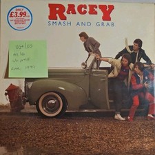 Racey Smash & Grab Vinyl Record LP VG+/VG SRAKX537 1979