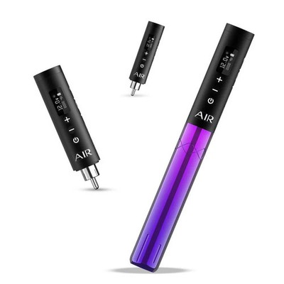 EZ Lola Air Wireless Tattoo And PMU Pen Black Power - Purple Gradient