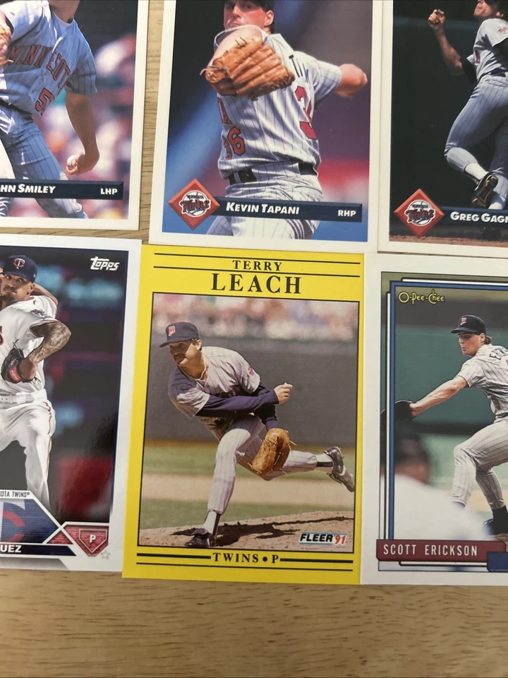 Colección de tarjetas de béisbol Minnesota Twins (10 tarjetas) Foto 3 de 4