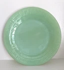 Vintage Jadeite Fire King Jane Ray 7-3/4" Salad Lunch Plate