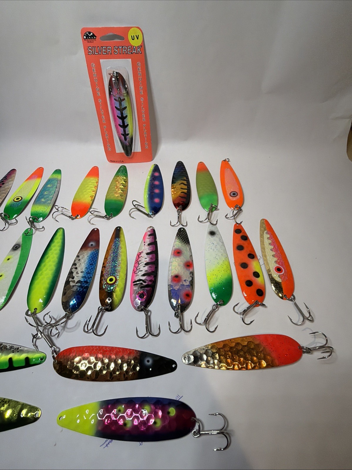 SILVER STREAKS SPOONS SALMON & LAKE TROUT MAG ASSORTMENT (26) - Image 3
