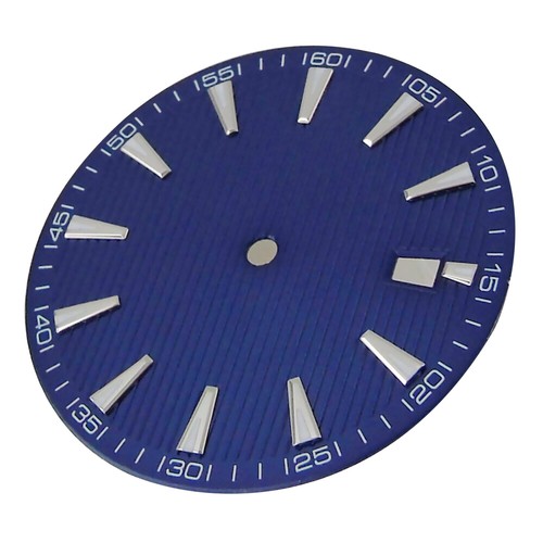 33.5mm Replacement Blue Watch Dial Date Window @3 For NH35/NH35A Watch Movement - Picture 3 of 11