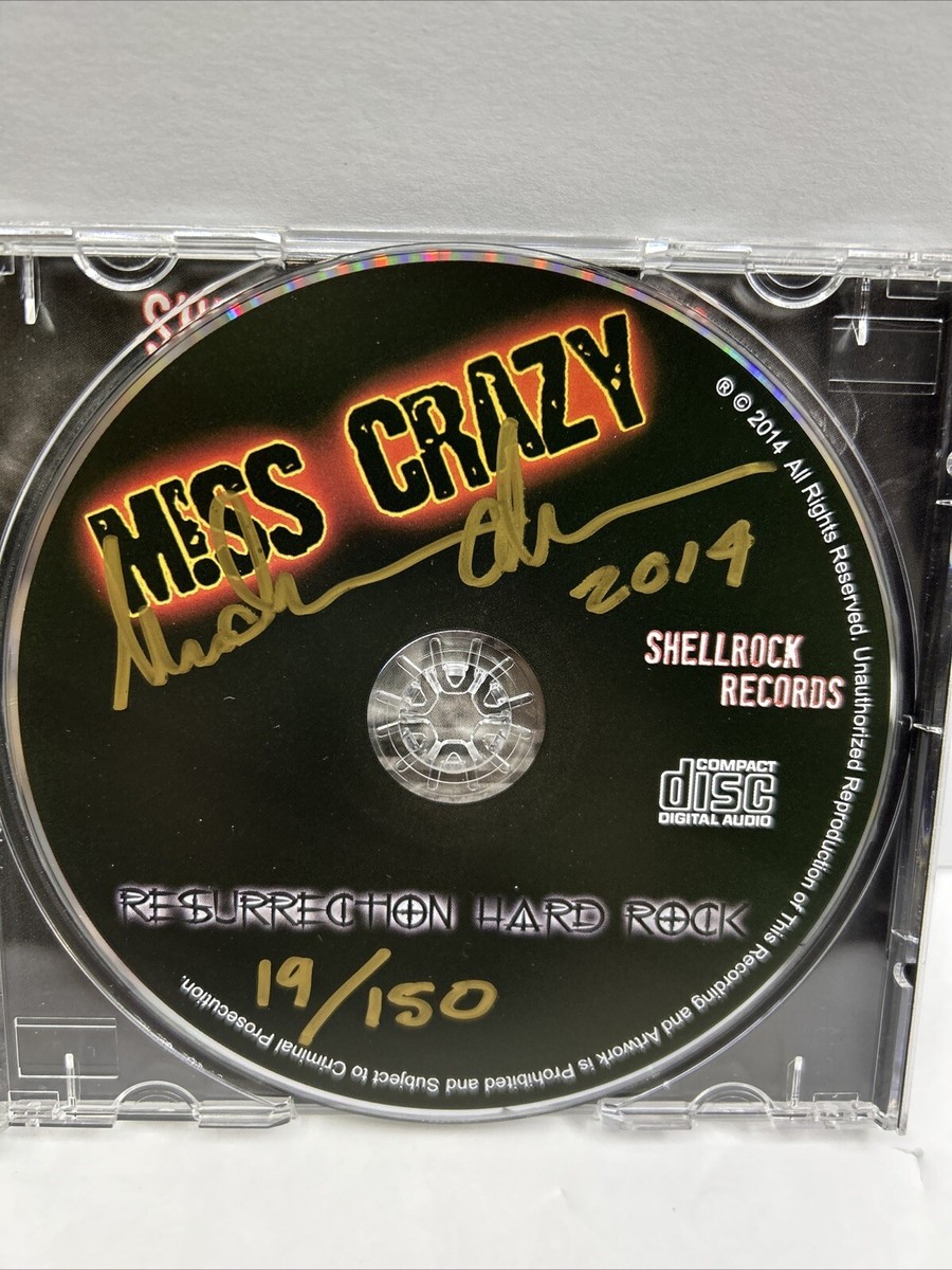 SIGNED MISS CRAZY - M!SS CRAZY RESURRECTION HARD ROCK LIMITED #19