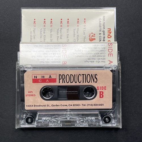 Bebop Chacha, Nha Ca 06 (Audio Cassette Tape, 1992) Vietnamese Music Vietnam - Picture 5 of 5